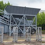 Mobile Concrete Batching Plant