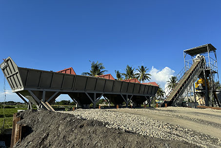 Foundation Free Concrete Batching Plant