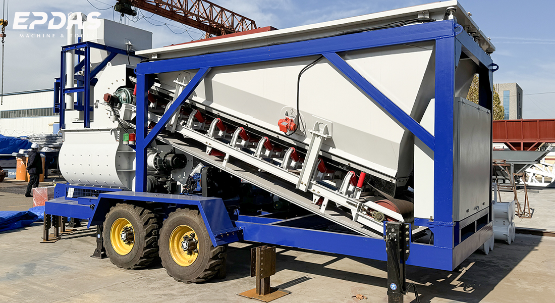 mobile concrete batching plant