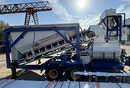 Mobile Concrete Batching Plant