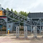 portable concrete batching plant