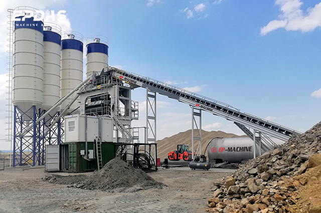 Stationary Concrete Batching Plant