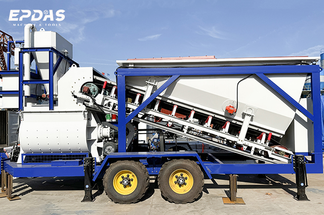 Mini Mobile Concrete Batching Plant