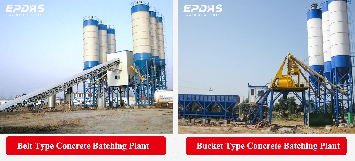 Stationary Concrete Batching Plant