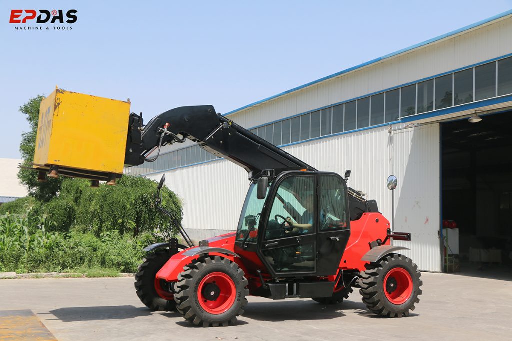 Extended Boom Forklift