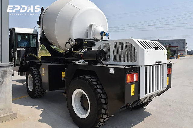 Self-loading Concrete Mixer