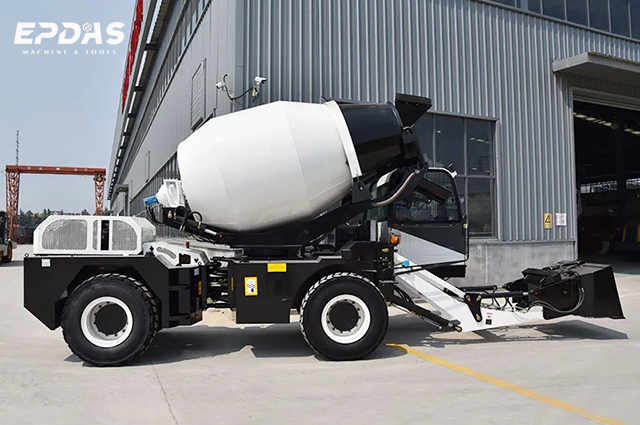 Self-loading Concrete Mixer