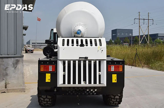 Self-loading Concrete Mixer