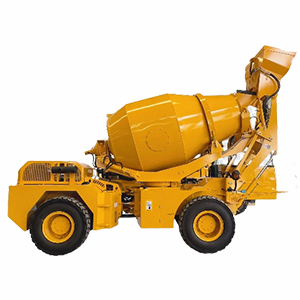 Articulated Self-loading Concrete Mixer