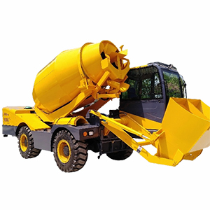 5.5m³ Self Loading Concrete Mixer Truck