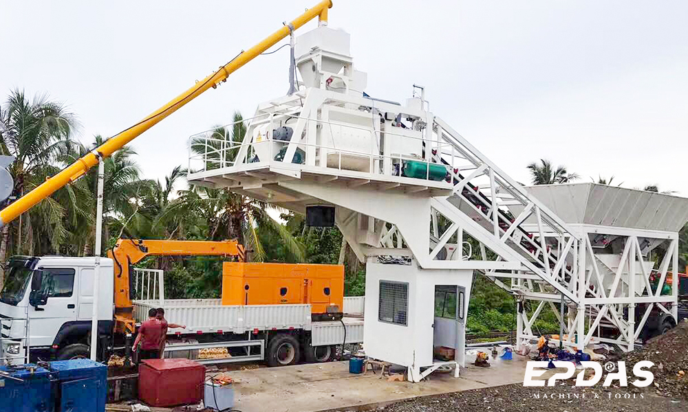 mobile concrete batching plant