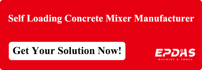 self loading concrete mixer