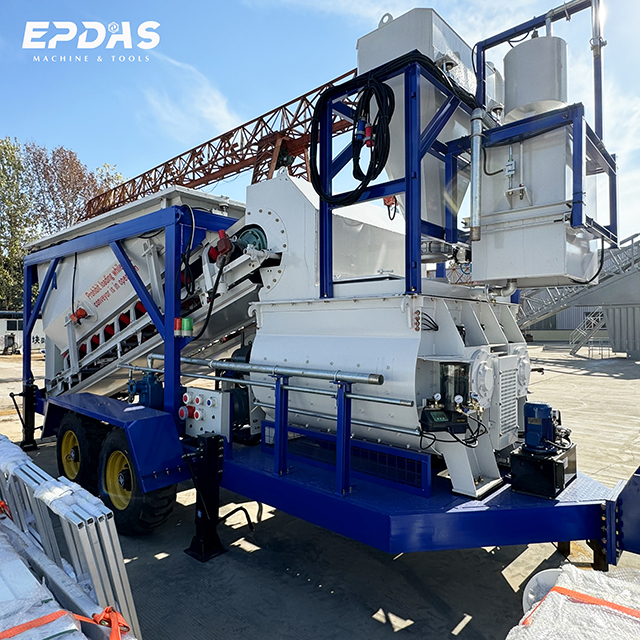 Mobile Concrete Batching Plant