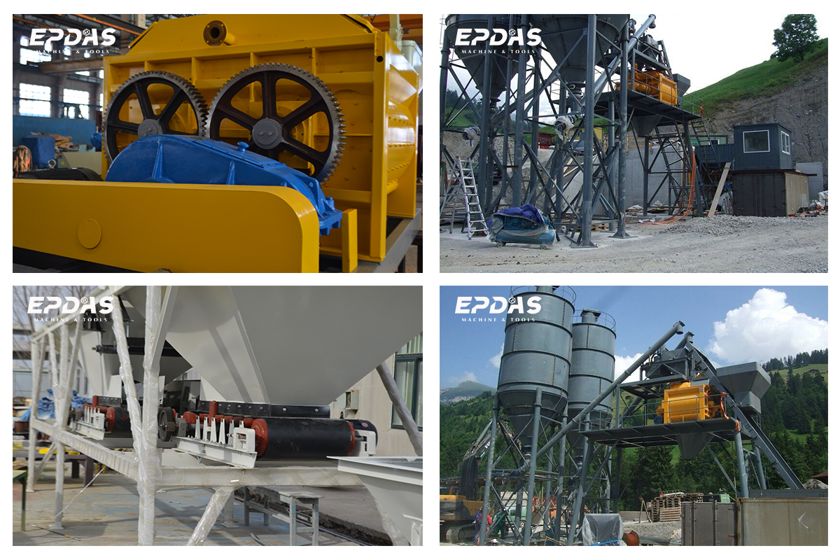 Stationary Concrete Batching Plant