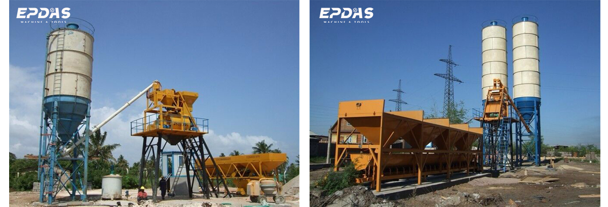 Stationary Concrete Batching Plant