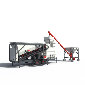 Portable Concrete Batching Plant