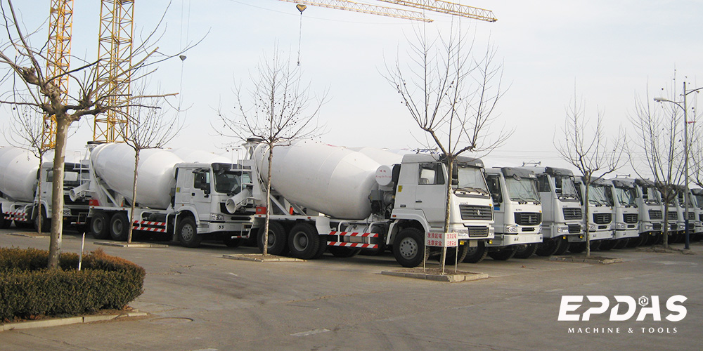 concrete mixer truck