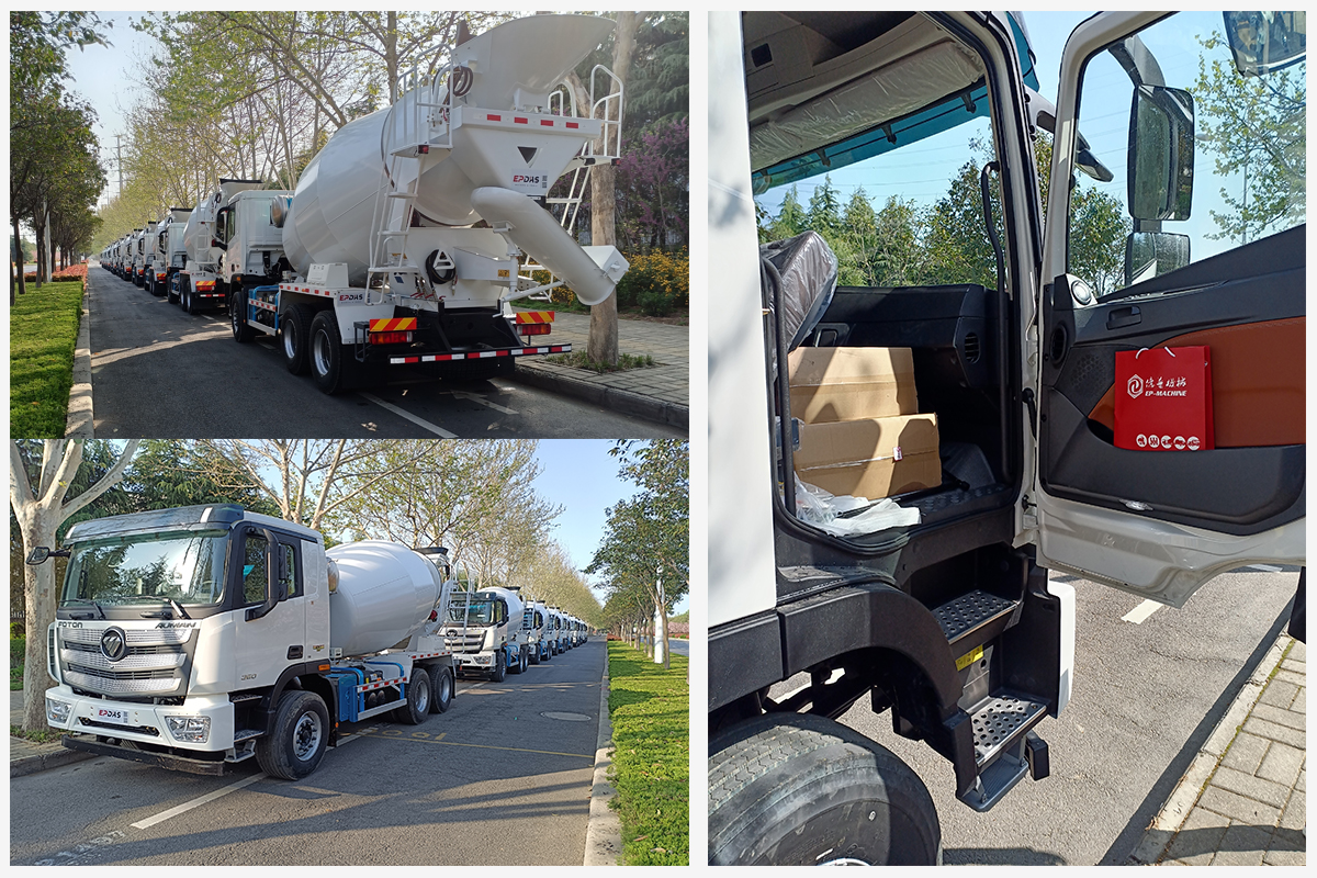 concrete mixer truck